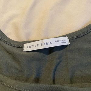 Fashion Nova Bodysuit Green